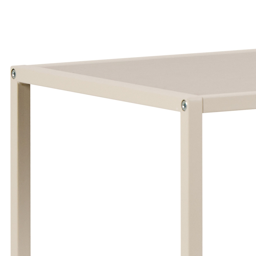 Βιβλιοθήκη SARON 114x78 cm γκρι