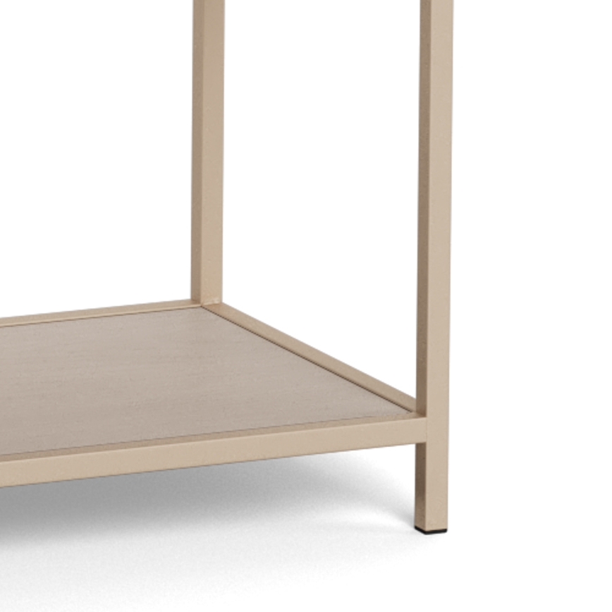 Βιβλιοθήκη SARON 114x78 cm γκρι