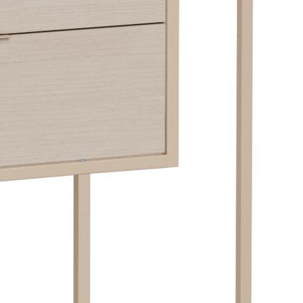 Βιβλιοθήκη SARON 77x185 cm γκρι