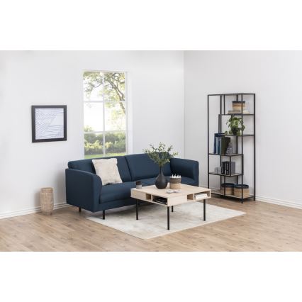 Βιβλιοθήκη SARON δρυς/μαύρο