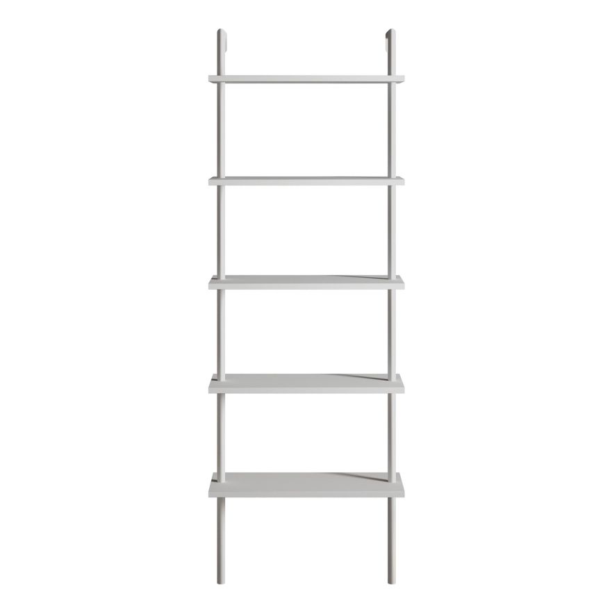 Βιβλιοθήκη τοίχου PAULA 174x60 cm λευκή