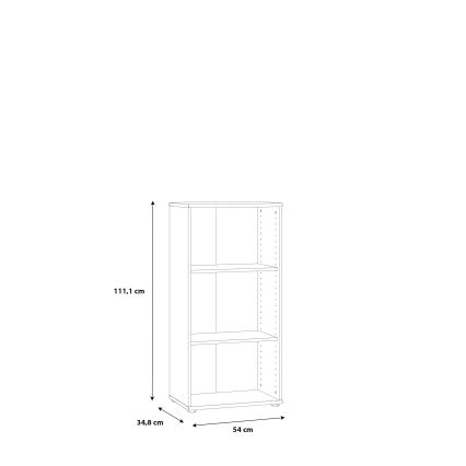 Βιβλιοθήκη URAN λευκή