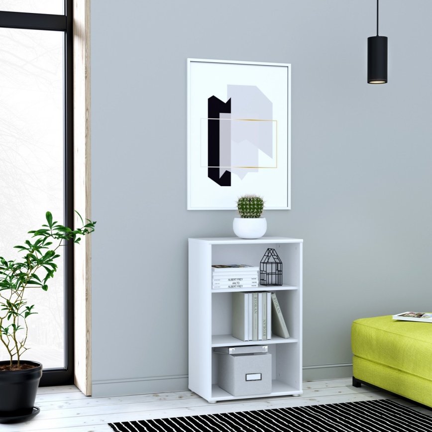 Βιβλιοθήκη URAN λευκή