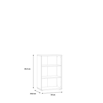 Βιβλιοθήκη URAN λευκή