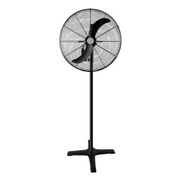 Βιομηχανικός ανεμιστήρας δαπέδου 180 W/230 V, διάμ. 66 cm, μαύρος