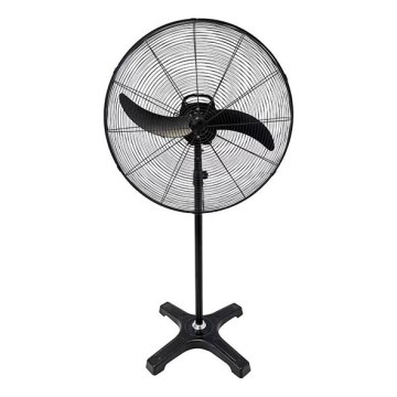 Βιομηχανικός επιδαπέδιος ανεμιστήρας 115W/230V, διάμ. 66 cm, μαύρος