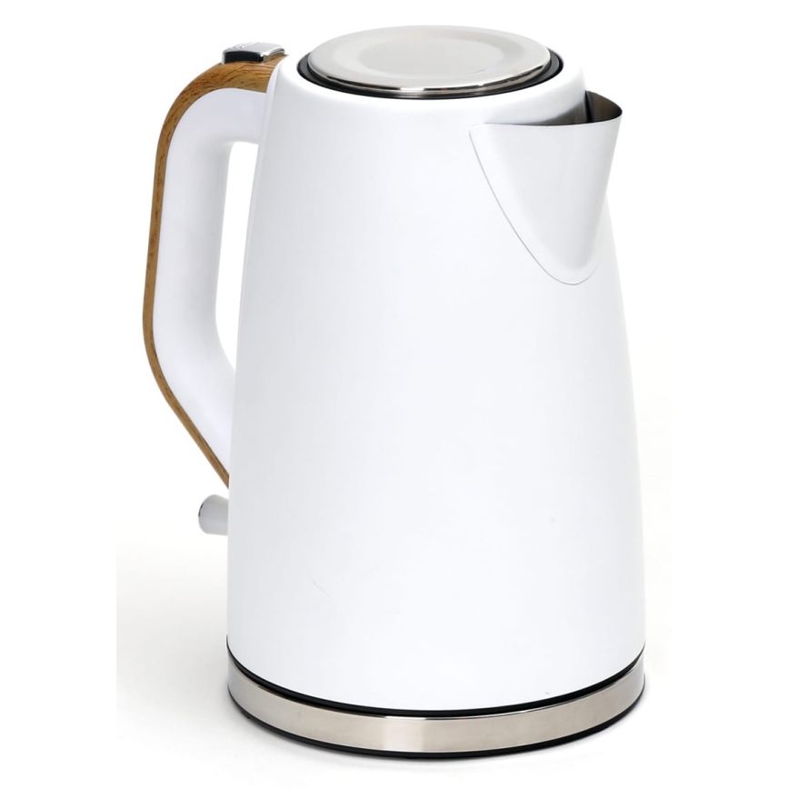 Βραστήρας 1,7 l 2400W/230V ανοξείδωτο ατσάλι/λευκό