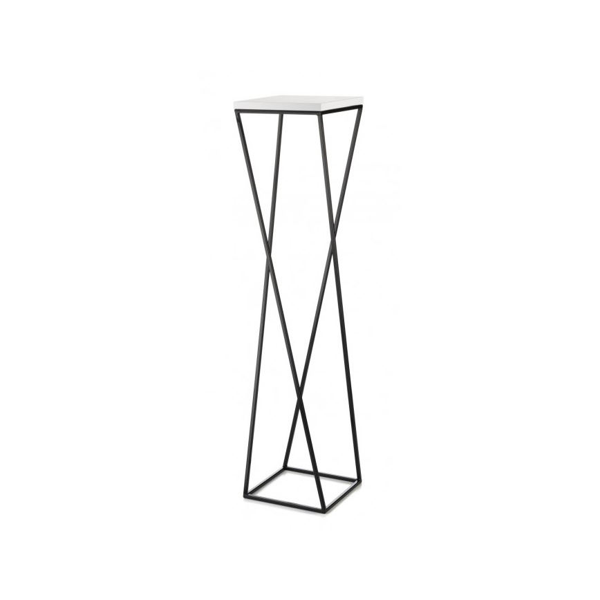 Βάση για λουλούδια LOFT 100x24 εκ. μαύρο/λευκό