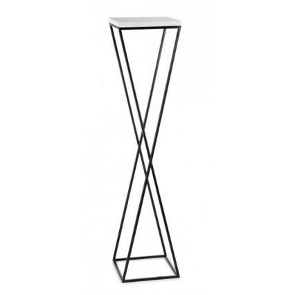 Βάση για λουλούδια LOFT 100x24 εκ. μαύρο/λευκό