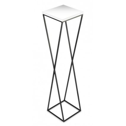 Βάση για λουλούδια LOFT 100x24 εκ. μαύρο/λευκό