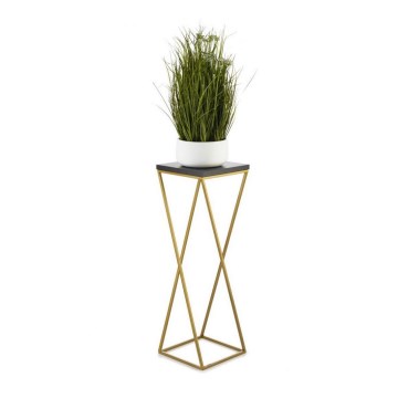 Βάση για λουλούδια LOFT 70x24 εκ. χρυσή/μαύρη