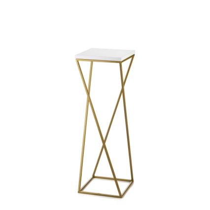 Βάση για λουλούδια LOFT 70x24 εκ. χρυσό/λευκό