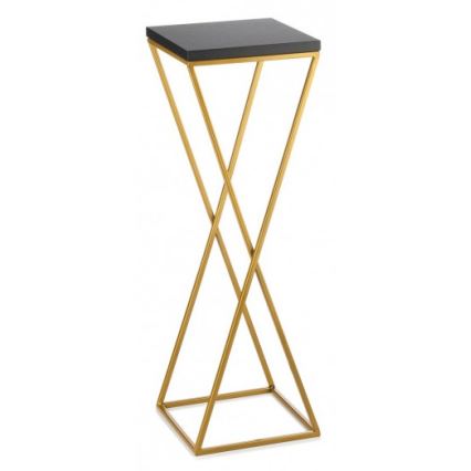 Βάση για λουλούδια LOFT 70x24 εκ. χρυσή/μαύρη