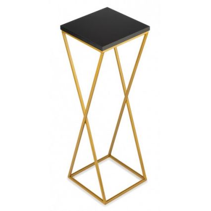 Βάση για λουλούδια LOFT 70x24 εκ. χρυσή/μαύρη