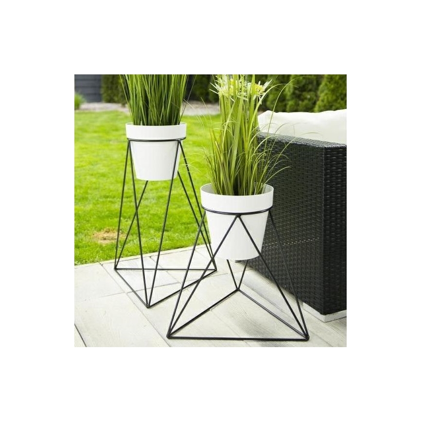Βάση γλάστρας TRIANGL 40x45 cm μαύρο