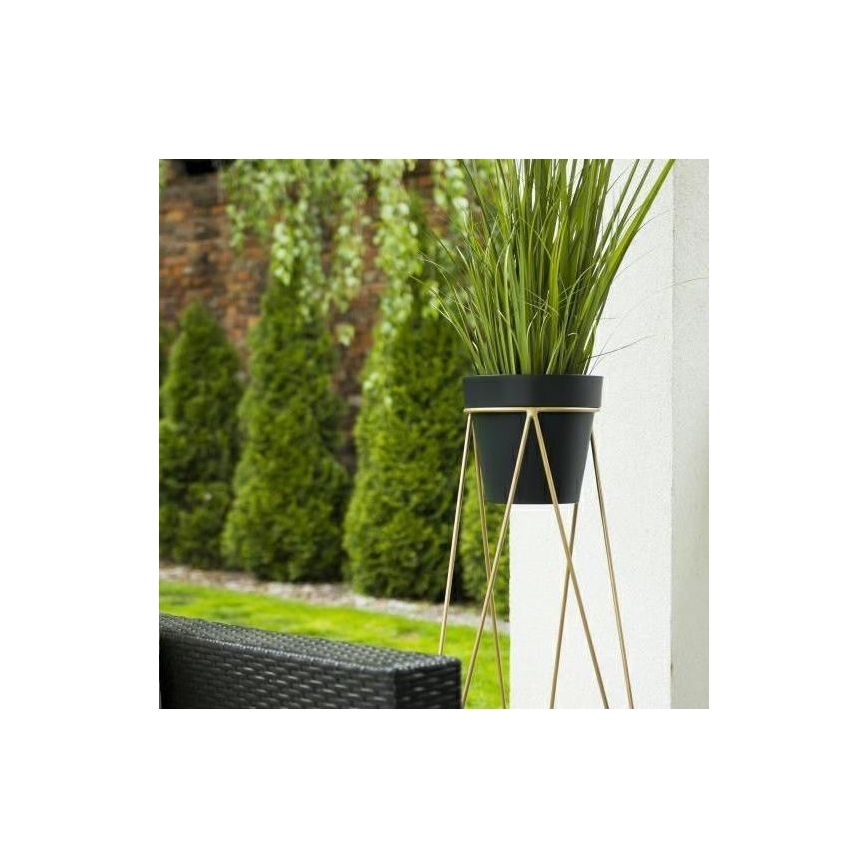 Βάση γλάστρας TRIANGL 90x50 cm χρυσό