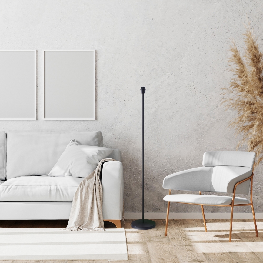 Βάση λάμπας SCARLET 1xE27/W/230V 140 cm μαύρο