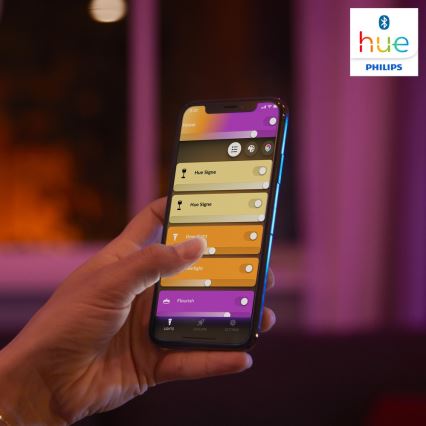 Βασικό σετ - Ρυθμιζόμενη λωρίδα LED RGBW Philips Hue WHITE AND COLOR AMBIANCE 2μ LED/20W/230V