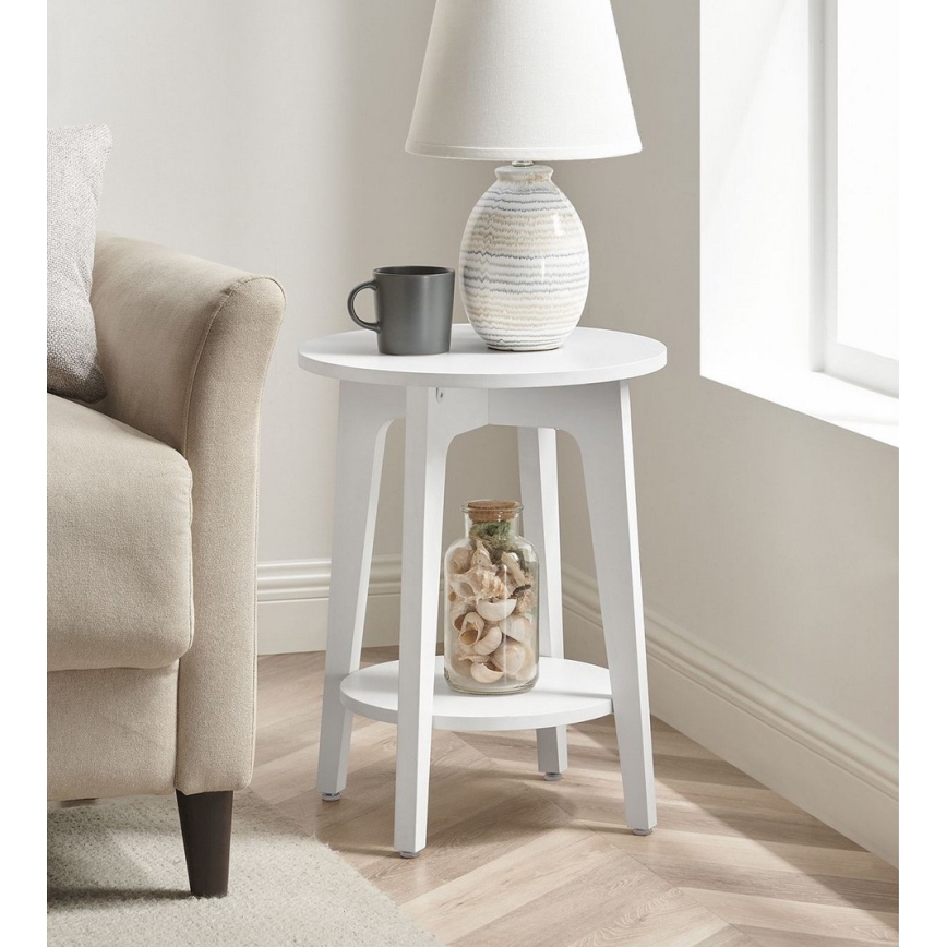 Βοηθητικό τραπεζάκι KAEL λευκό