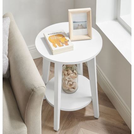 Βοηθητικό τραπεζάκι KAEL λευκό