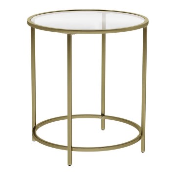 Βοηθητικό τραπεζάκι LYRA σε χρυσό