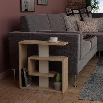 Βοηθητικό τραπεζάκι SALY 57x55 cm μπεζ