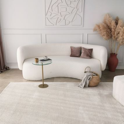 Βοηθητικό τραπεζάκι SOCIAL 50x40 cm χρυσό/γυαλί