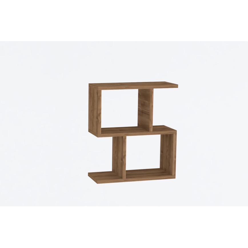 Βοηθητικό τραπεζάκι ZET 51,4x45 cm καφέ