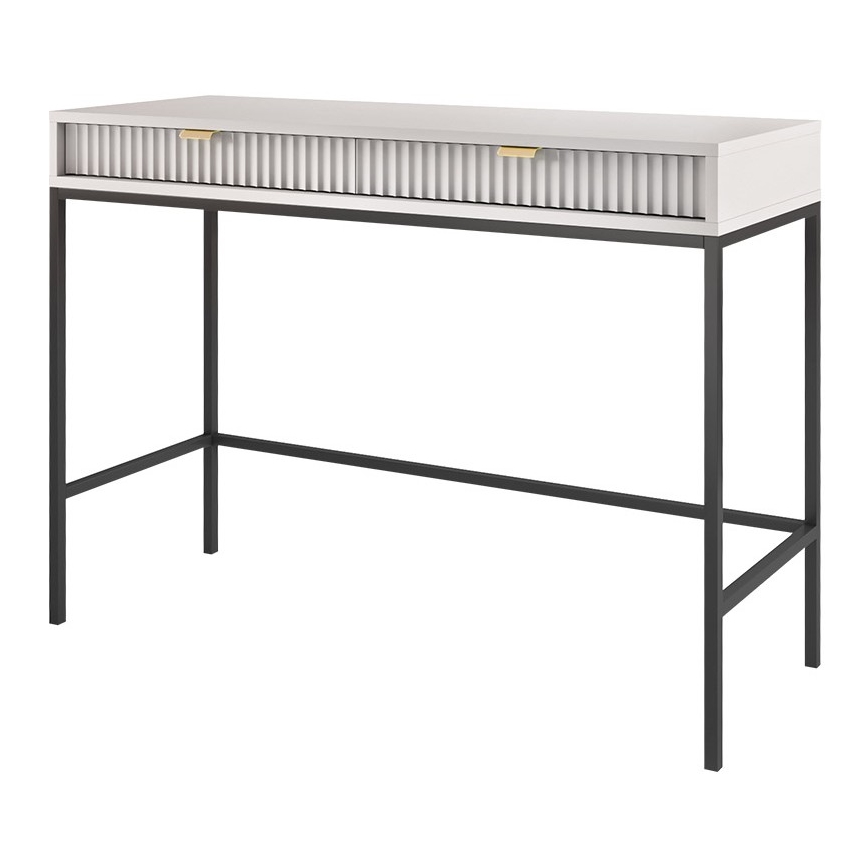 Βοηθητικό τραπεζάκι NOVA 77x104 cm γκρι/μαύρο