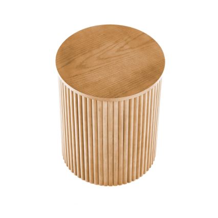 Βοηθητικό τραπεζάκι WOODY 50x40 cm μπεζ