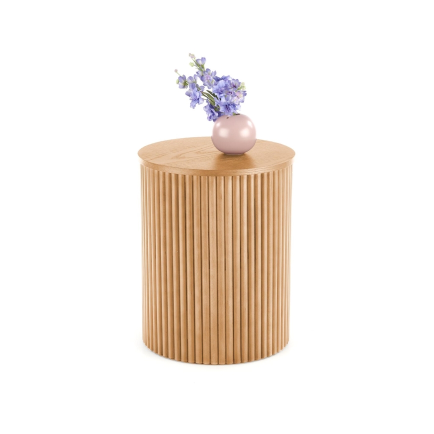 Βοηθητικό τραπεζάκι WOODY 50x40 cm μπεζ