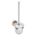 Βούρτσα WC 11x37,5 cm ασημένια/χρυσή