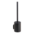 Βούρτσα WC 8x35,5 cm ανοξείδωτη/μαύρη