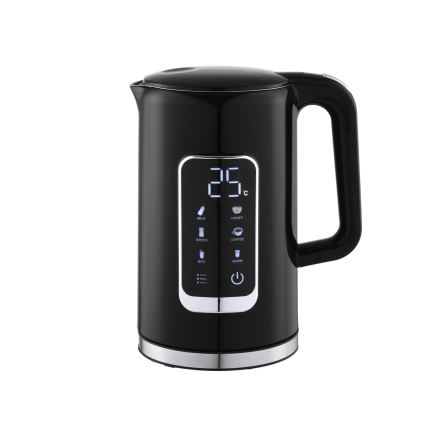 Βραστήρας με οθόνη LCD 1,7 l 2200W/230V μαύρο + κούπα ταξιδιού 450 ml