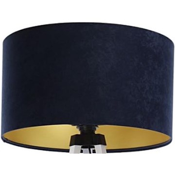 Γενικό/Universal αμπαζούρ STANDART E27 διάμετρος 45 cm μπλε/χρυσό