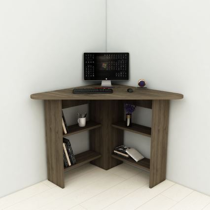 Γραφείο/ κονσόλα CORNER 73,8x80 cm καφέ