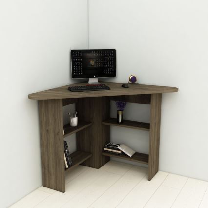 Γραφείο/ κονσόλα CORNER 73,8x80 cm καφέ