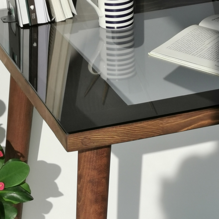 Γραφείο/ κονσόλα COZY 73x110 cm πεύκο/μαύρο
