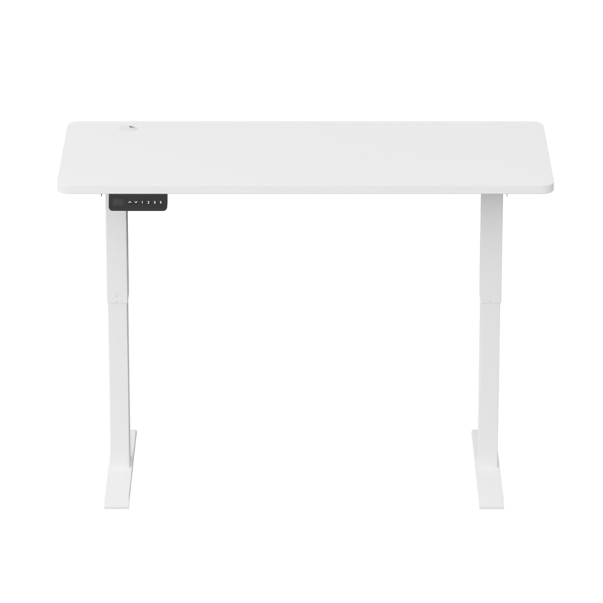 Γραφείο με ρυθμιζόμενο ύψος LEVANO 140x60 cm λευκό