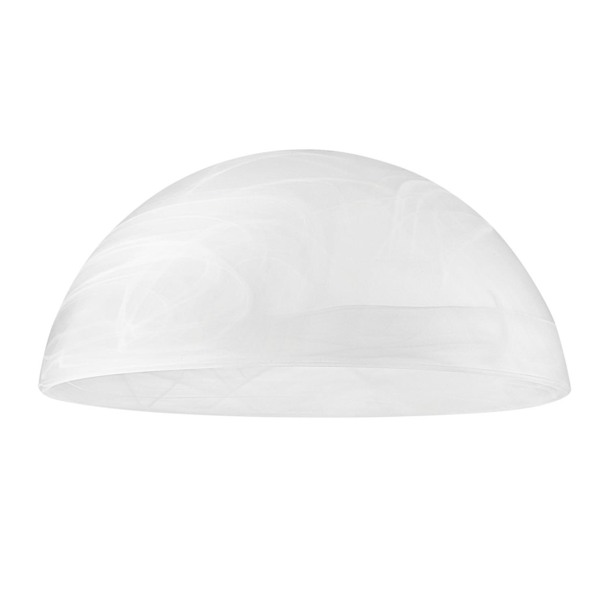 Γυαλί αντικατάστασης πολύφωτου E27 130x300 mm λευκό