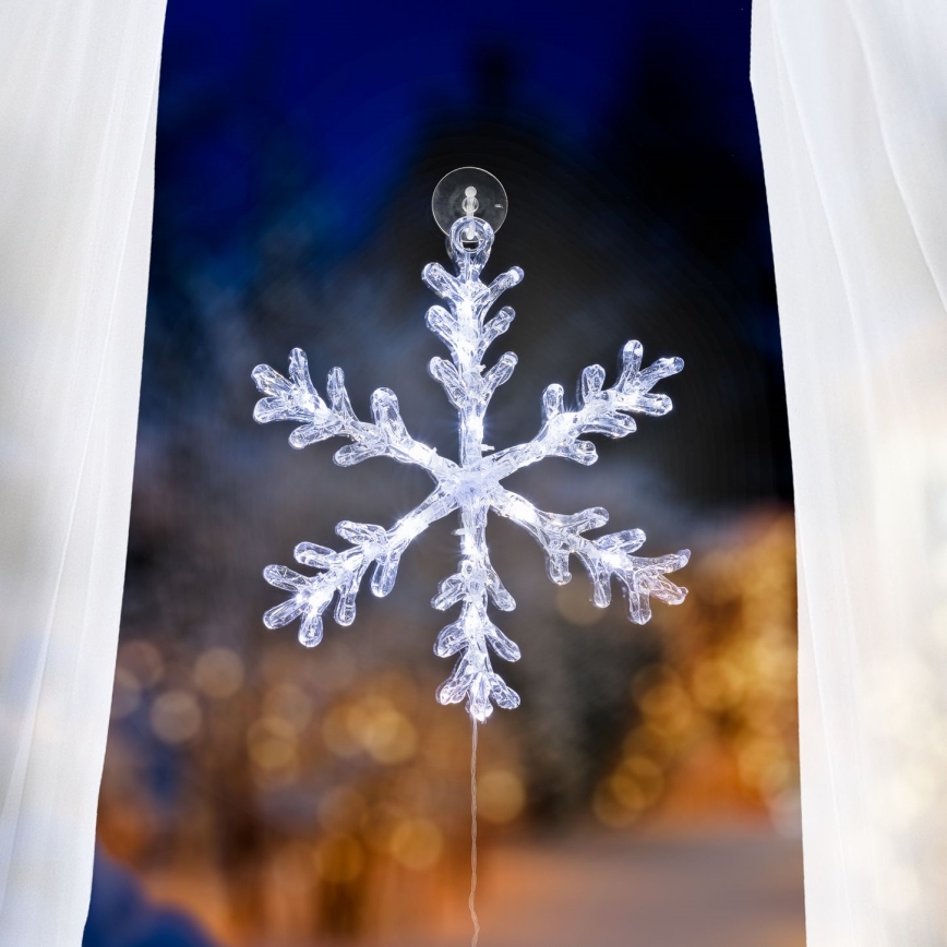 Διακόσμηση παραθύρου 8xLED/3xAA