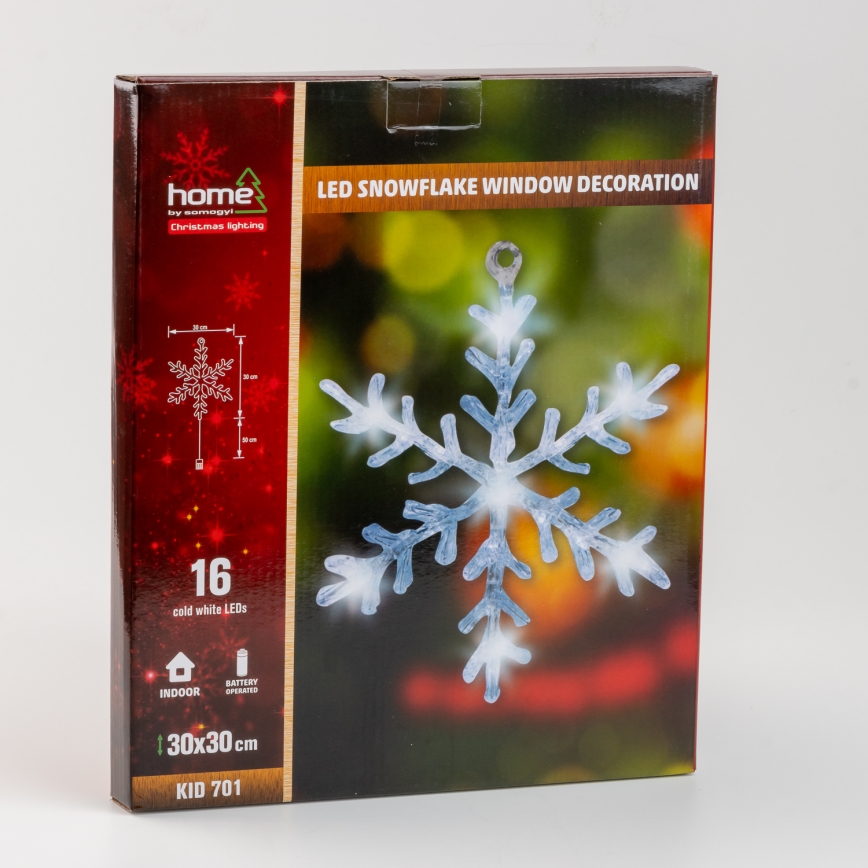 Διακόσμηση παραθύρου 8xLED/3xAA