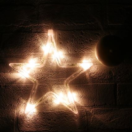 Διακόσμηση παραθύρου 8xLED/3xAA