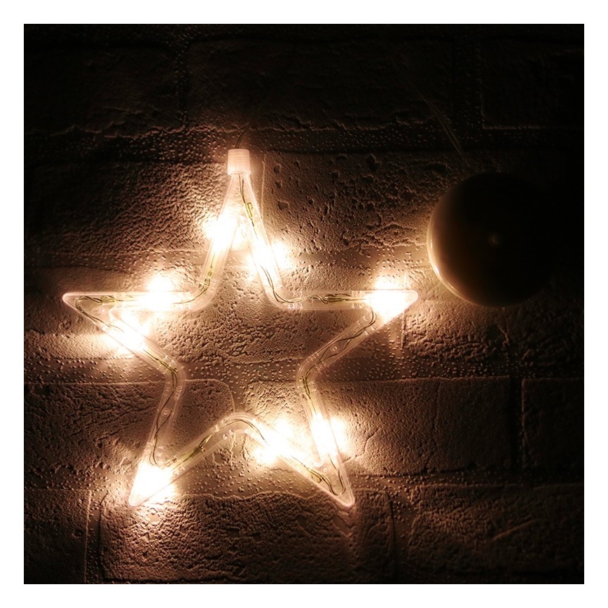 Διακόσμηση παραθύρου 8xLED/3xAA