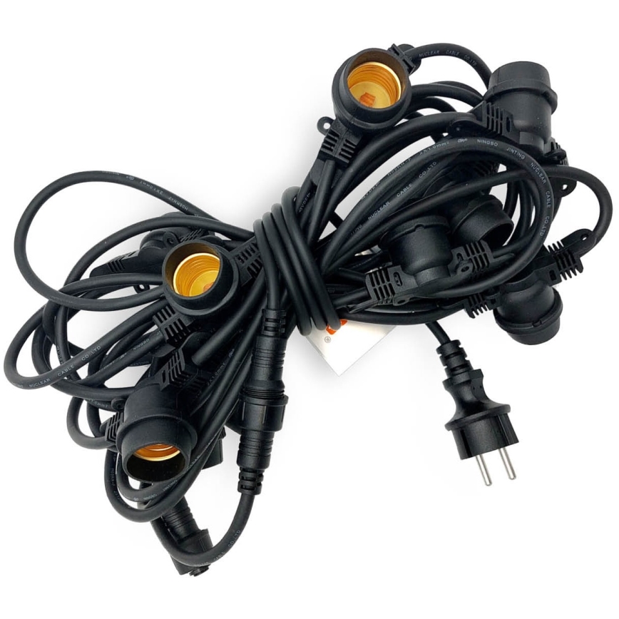 Διακοσμητικά λαμπάκια εξωτερικού χώρου MIMOSA 10xE27/1,3W/230V IP44 10 m