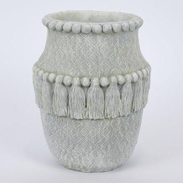 Διακοσμητική κανάτα γκρι 25,5x20,5 cm