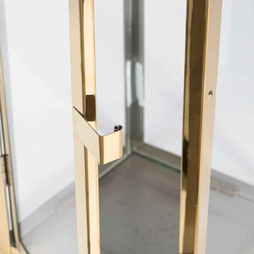 Διακοσμητικό φανάρι 49 cm, χρυσό