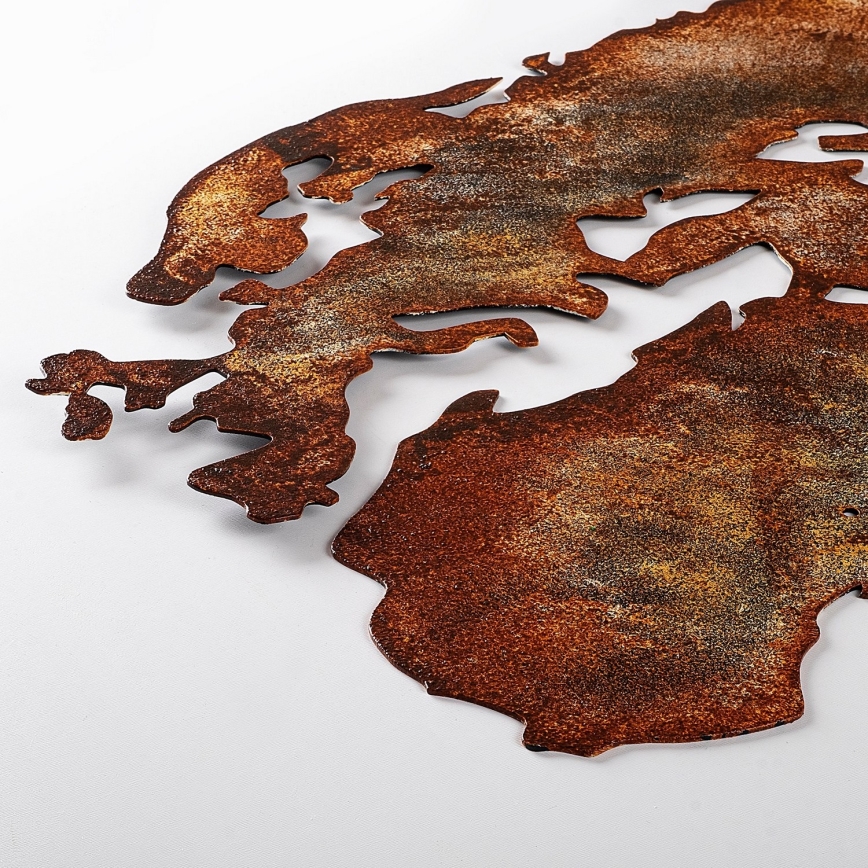 Διακοσμητικό τοίχου 2 τμχ 150x59 πλανήτης μεταλλικό