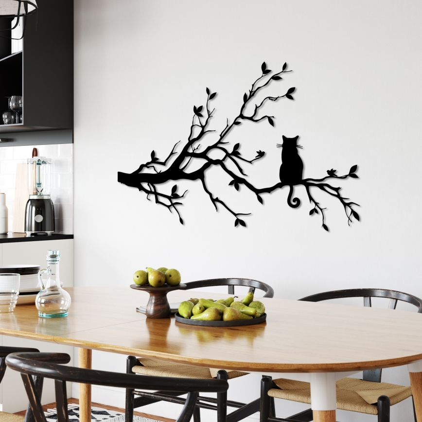 Διακοσμητικό τοίχου 80x50 cm κλαδί μεταλλικό