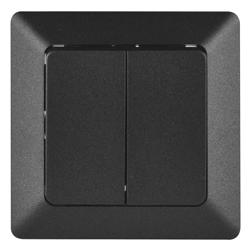 Διακόπτης σπιτιού serial 250V/10A ανθρακί